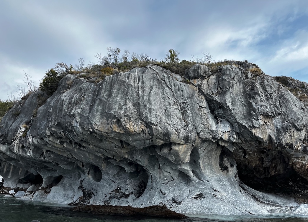 Dron en la Patagonia